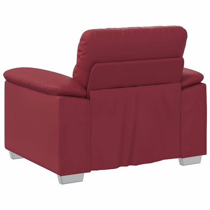Sessel Weinrot 60 cm Kunstleder
