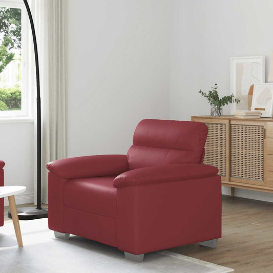 Sessel Weinrot 60 cm Kunstleder