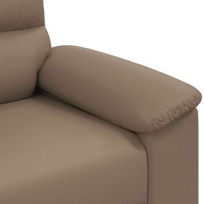 Sessel Cappuccino-Braun 60 cm Kunstleder