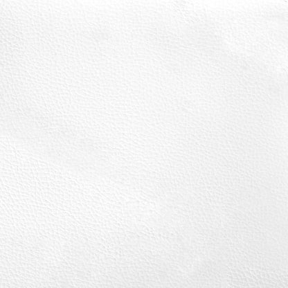 Sessel Weiß 60 cm Kunstleder