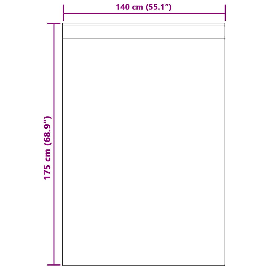Vorhänge mit Vorhängen 2 pcs Creme 140 x 175 cm Samt