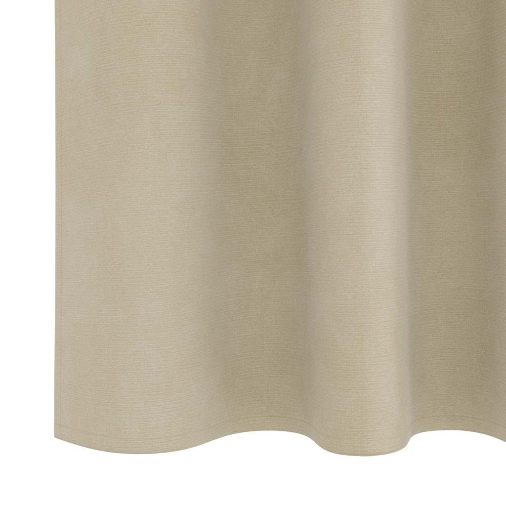 Vorhänge mit Vorhängen 2 pcs Creme 140 x 245 cm Samt