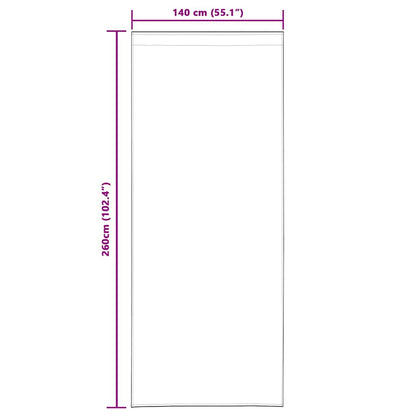 Vorhänge mit Vorhängen 2 pcs Dunkelblau 140 x 260 cm Samt