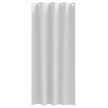 Vorhänge mit Vorhängen 2 pcs Hellgrau Polyester