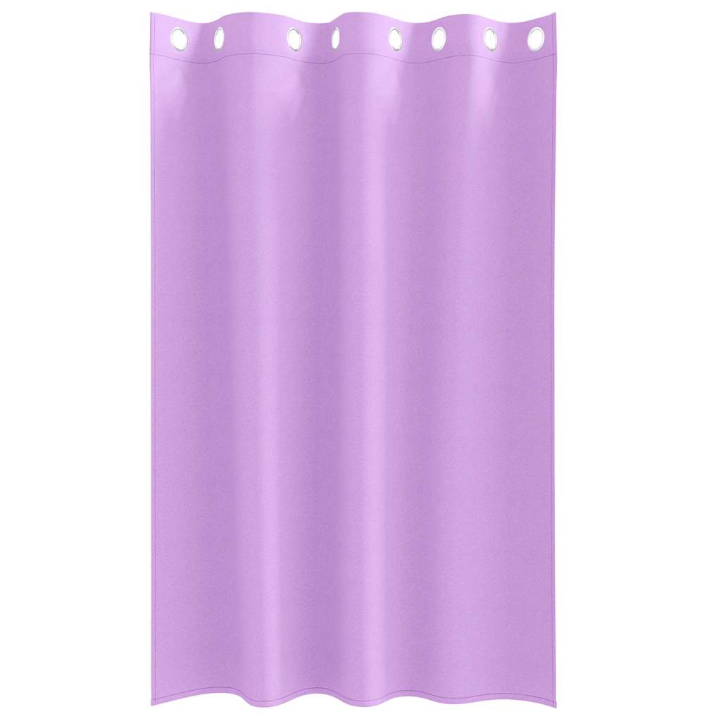 Vorhänge mit Vorhängen 2 pcs Lila Polyester