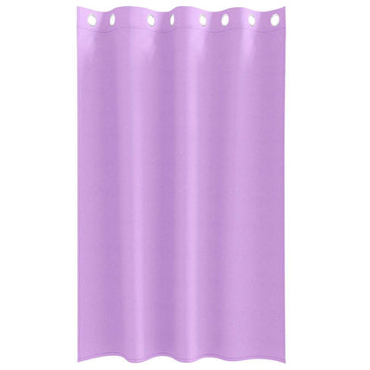 Vorhänge mit Vorhängen 2 pcs Lila Polyester