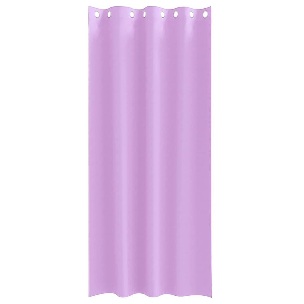 Vorhänge mit Vorhängen 2 pcs Lila Polyester