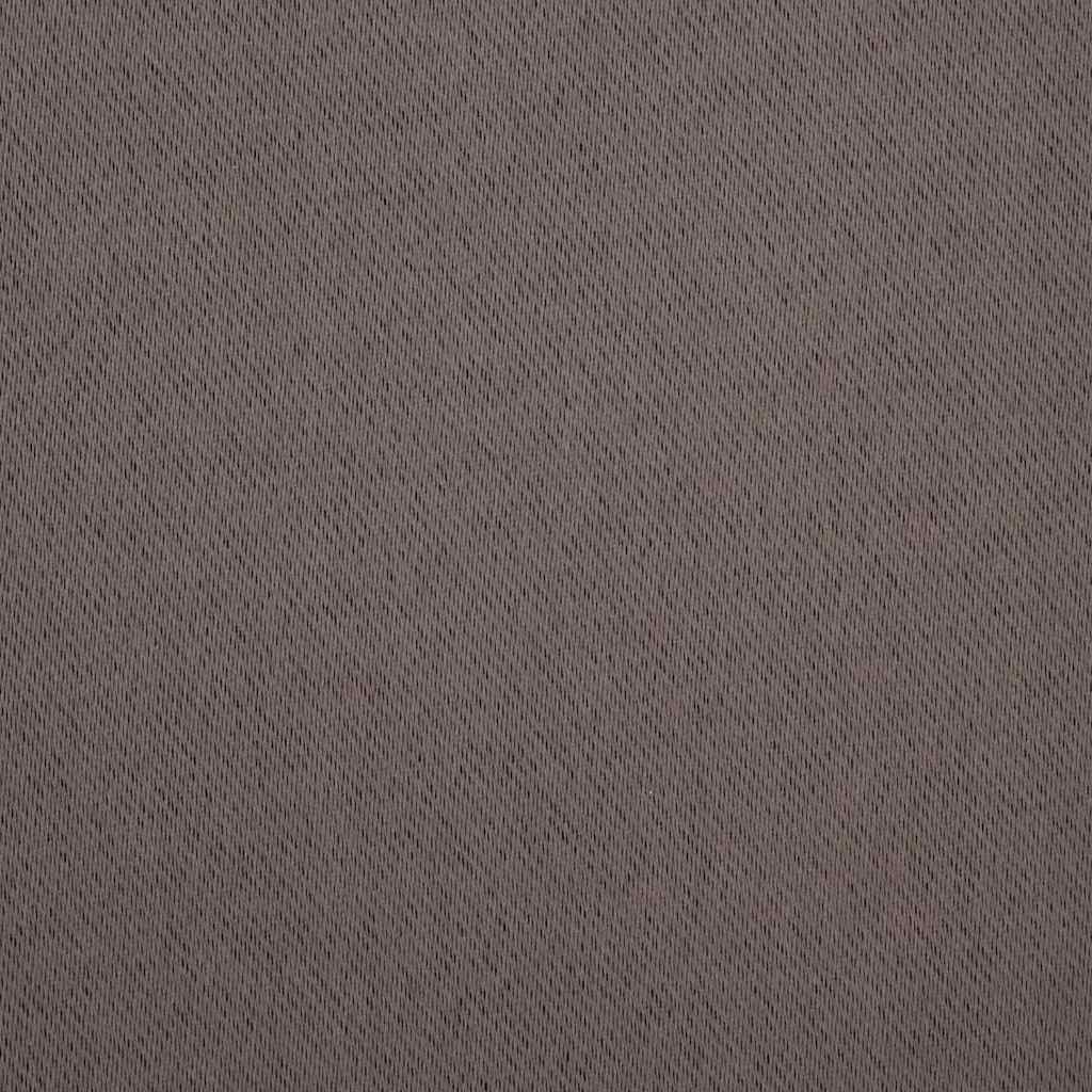 Verdunkelungsvorhänge mit Vorhängen Dunkelbraun Polyester