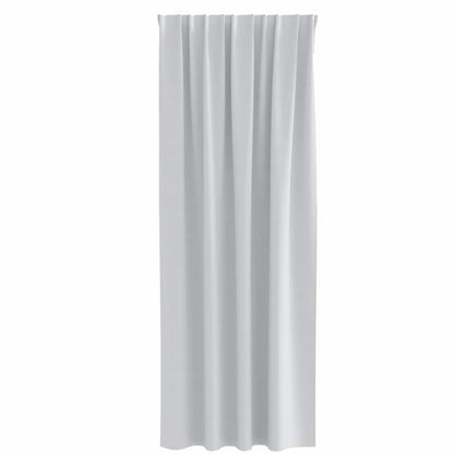 Vorhänge mit Vorhängen 2 pcs Hellgrau Polyester