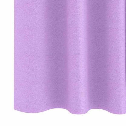 Vorhänge mit Vorhängen 2 pcs Lila Polyester