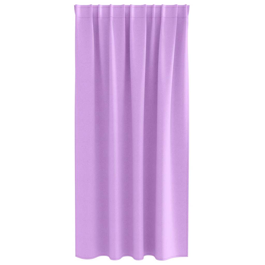 Verdunkelungsvorhänge mit Vorhängen Lila Polyester