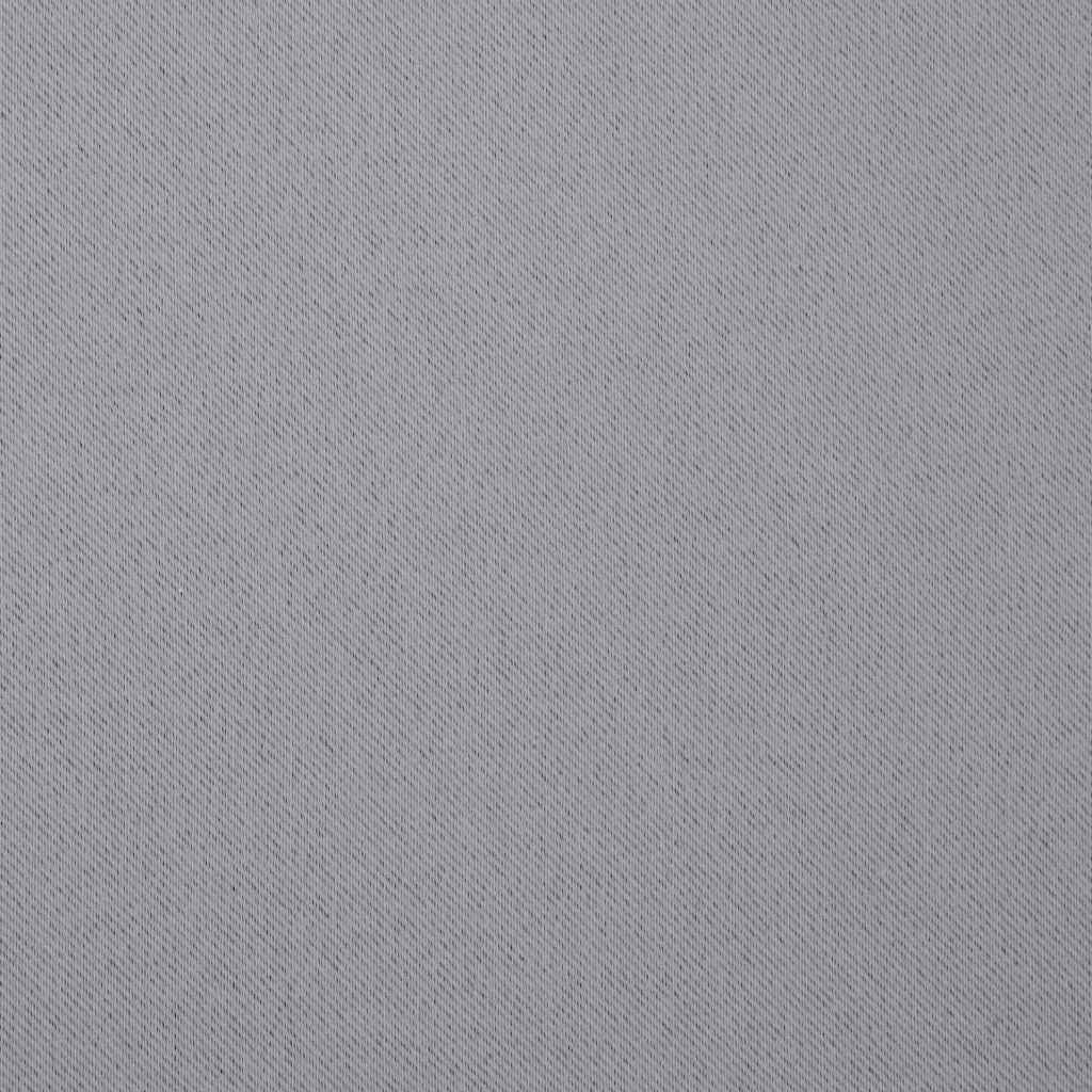 Verdunkelungsvorhänge mit Vorhängen Hellgrau Polyester