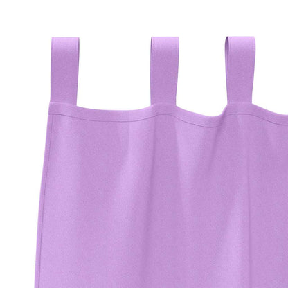 Vorhänge mit Vorhängen 2 pcs Lila Polyester