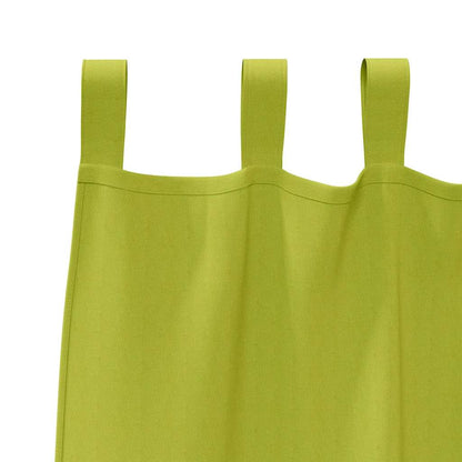 Vorhänge mit Vorhängen 2 pcs Apfelgrün Polyester
