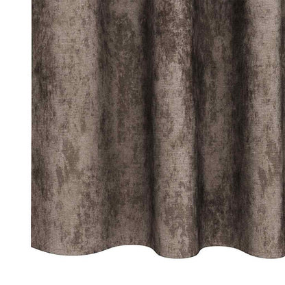 Vorhang mit Vorhängen 2 pcs Cappuccino 260 x 140 cm Samt