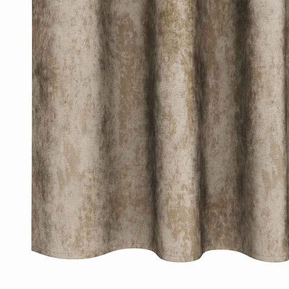 Vorhang mit Vorhängen 2 pcs Champagner 245 x 140 cm Samt