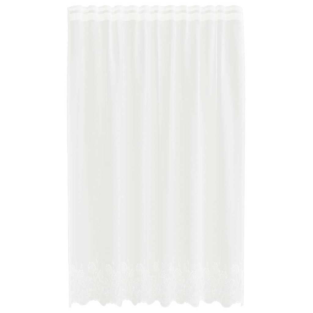 Vorhänge mit Vorhängen Weiß 150 x 140 cm Polyester