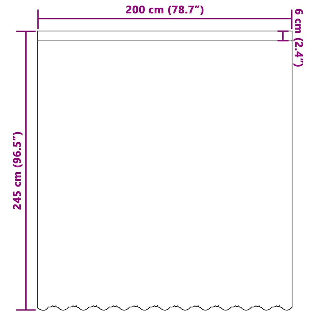 Vorhänge mit Vorhängen Floral Weiß Polyester