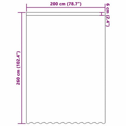 Vorhänge mit Vorhängen Floral Weiß Polyester