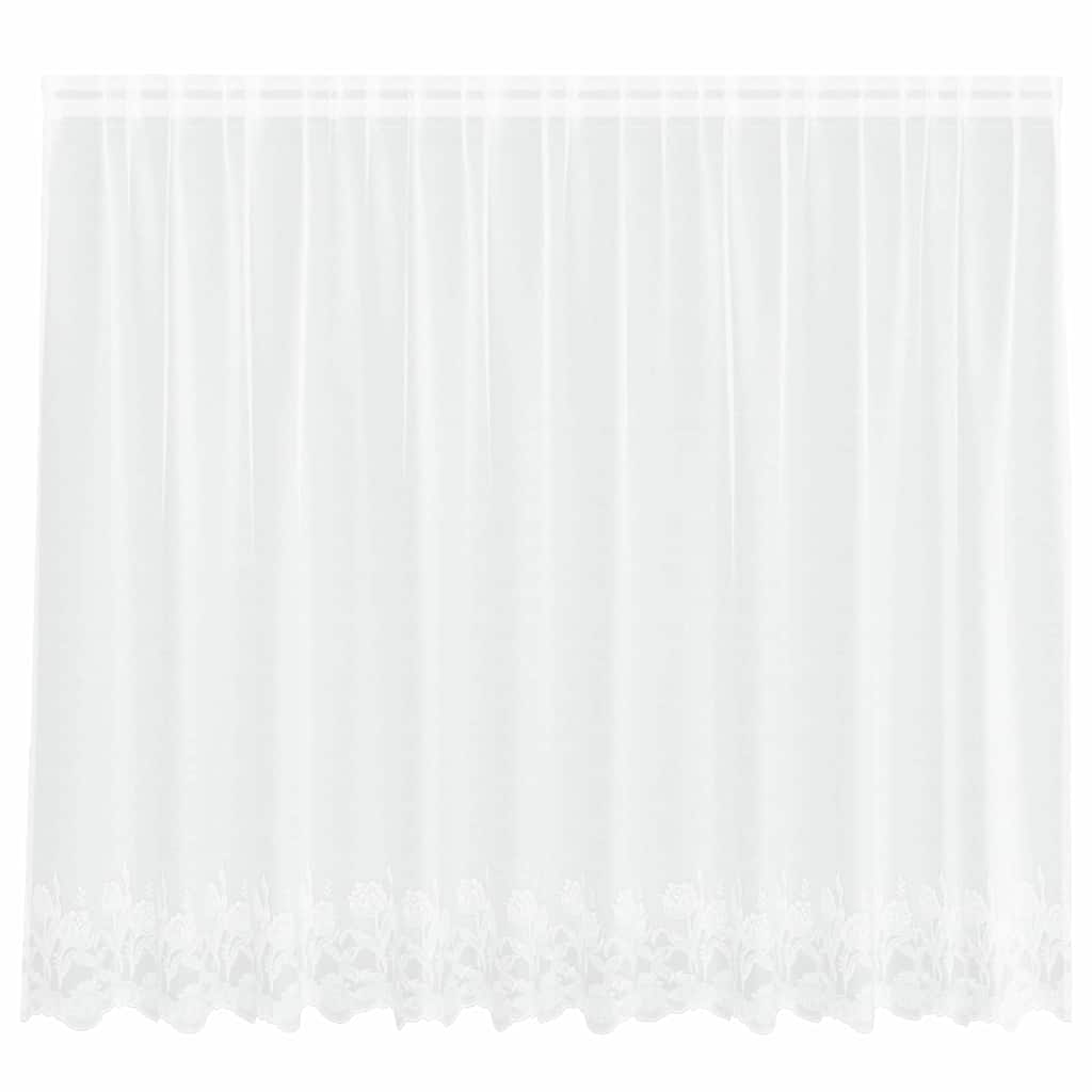 Vorhänge mit Vorhängen Weiß 300x140cm Polyester