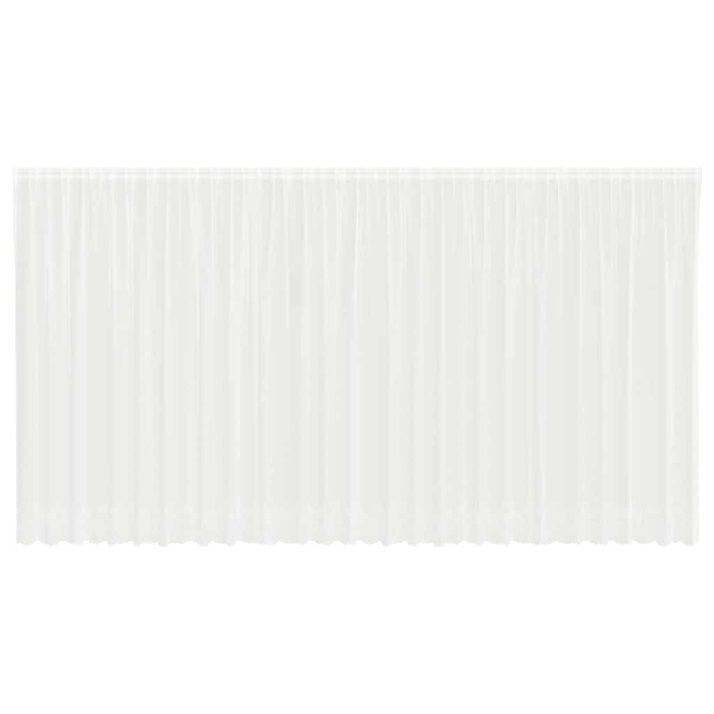 Vorhänge mit Vorhängen Weiß 750 x 220 cm Polyester