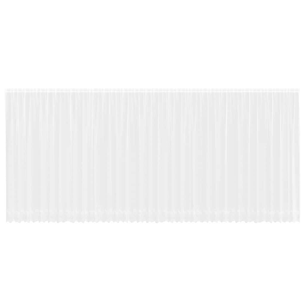 Vorhänge mit Vorhängen Weiß 900x200cm Polyester