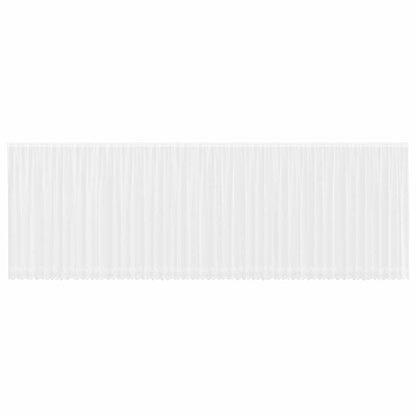 Vorhänge mit Vorhängen Floral Weiß 1200 x 200 cm Polyester