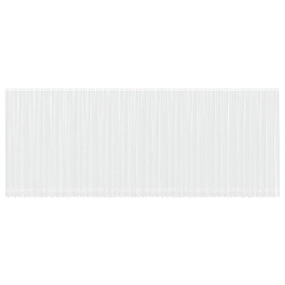 Vorhänge mit Vorhängen Floral Weiß 1200 x 280 cm Polyester