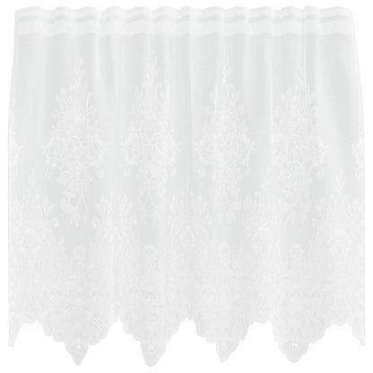 Vorhänge mit Vorhängen Weiß 150 x 80 cm Polyester