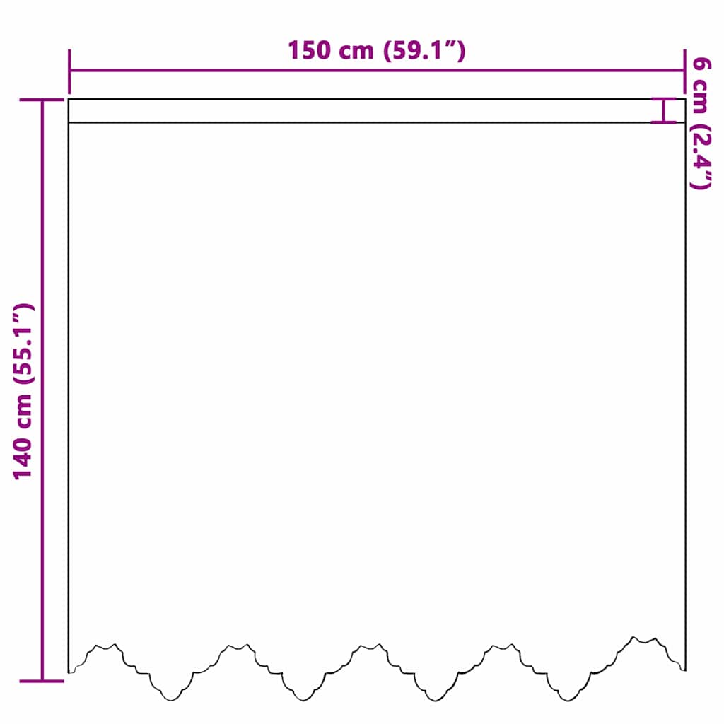 Vorhänge mit Vorhängen Floral Weiß 150 x 140 cm Polyester