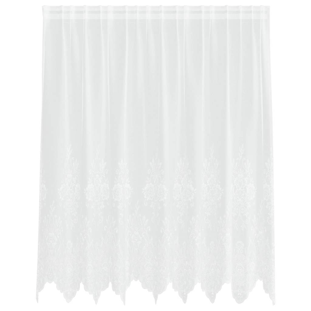 Vorhänge mit Vorhängen Weiß 200 x 140 cm Polyester