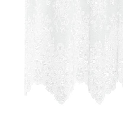 Vorhänge mit Vorhängen Sonstiges Weiß 200 x 245 cm Polyester