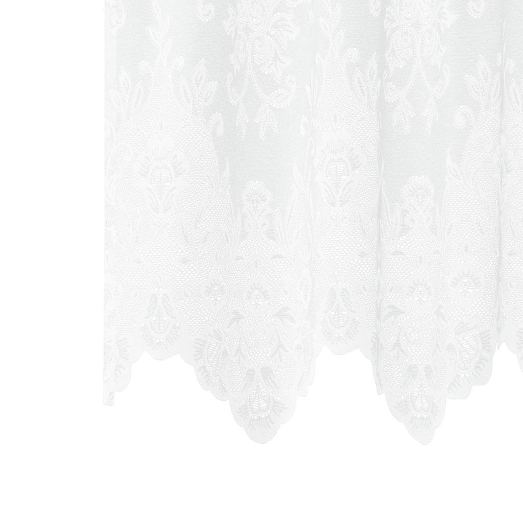 Vorhänge mit Vorhängen Weiß 300 x 80 cm Polyester