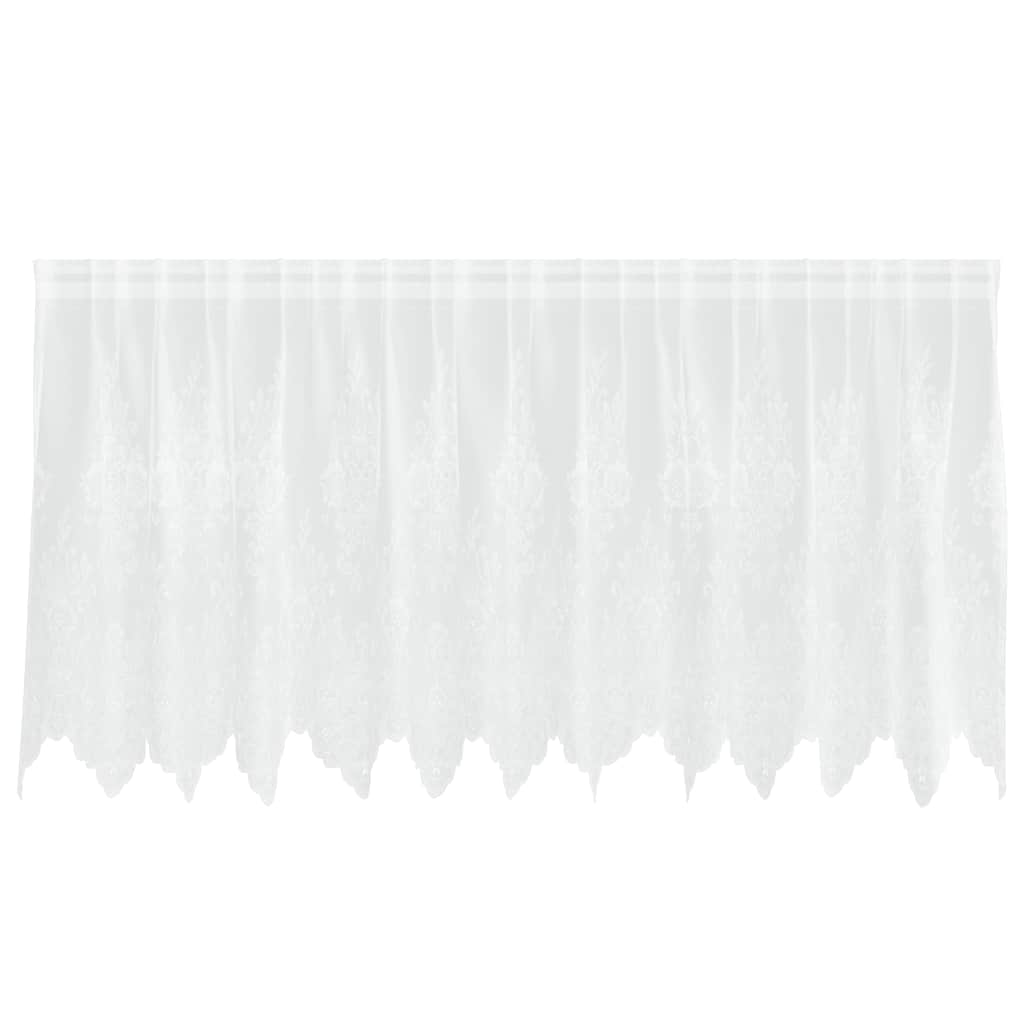 Vorhänge mit Vorhängen Weiß 300 x 80 cm Polyester