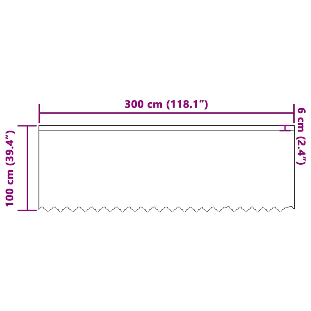 Vorhänge mit Vorhängen Weiß 300 x 100 cm Polyester