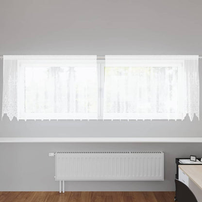 Vorhänge mit Vorhängen Weiß 300 x 120 cm Polyester