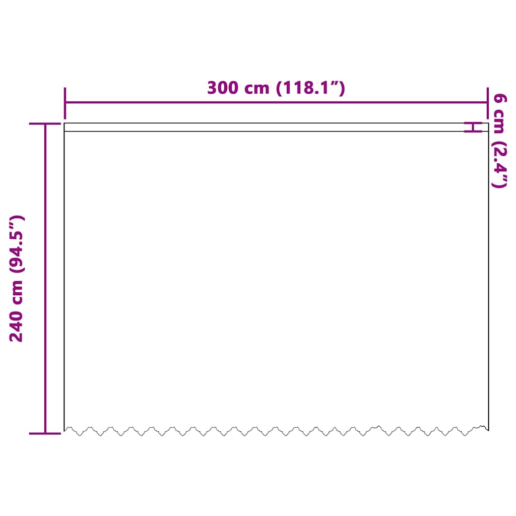 Vorhänge mit Vorhängen Weiß 300 x 240 cm Polyester