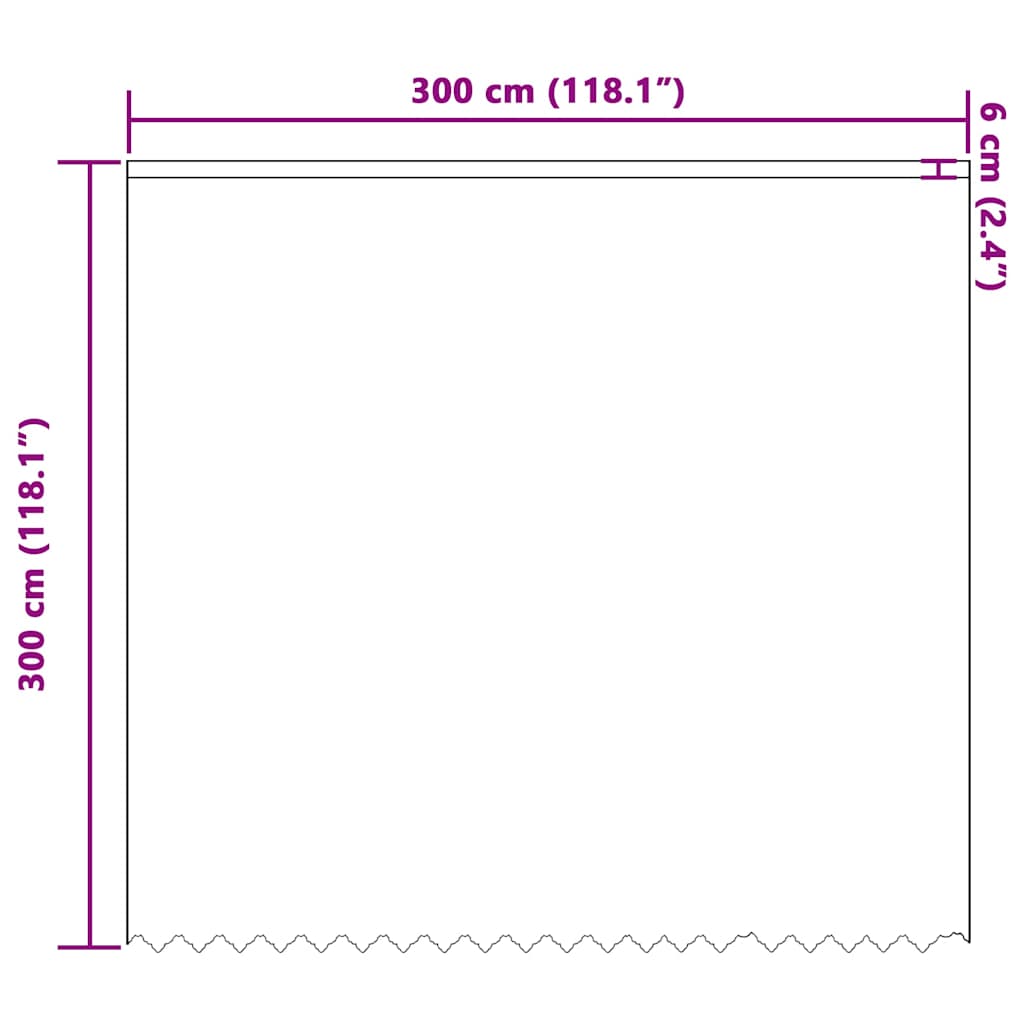 Vorhänge mit Vorhängen Floral Weiß 300 x 300 cm Polyester