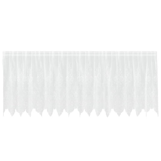 Vorhänge mit Vorhängen Weiß 400 x 100 cm Polyester
