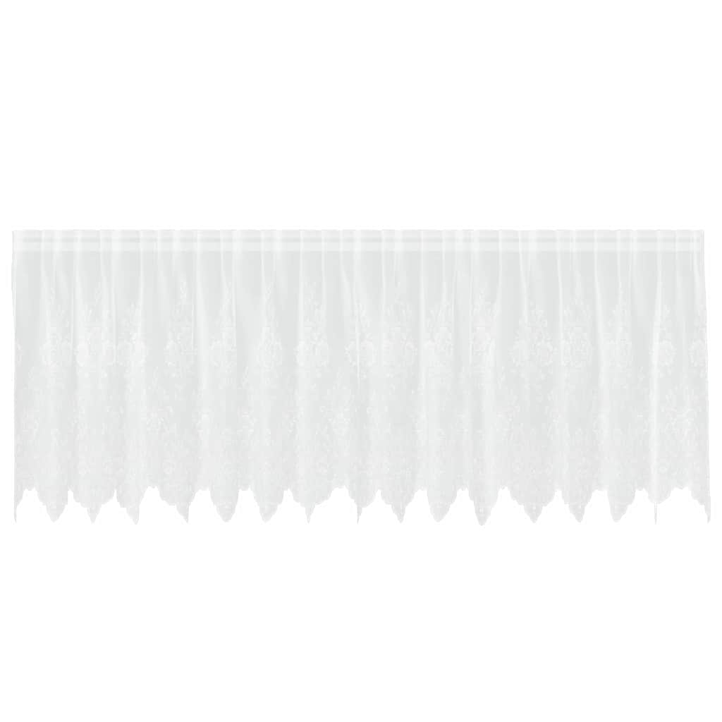 Vorhänge mit Vorhängen Weiß 400 x 120 cm Polyester