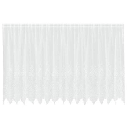 Vorhänge mit Vorhängen Weiß 400 x 180 cm Polyester
