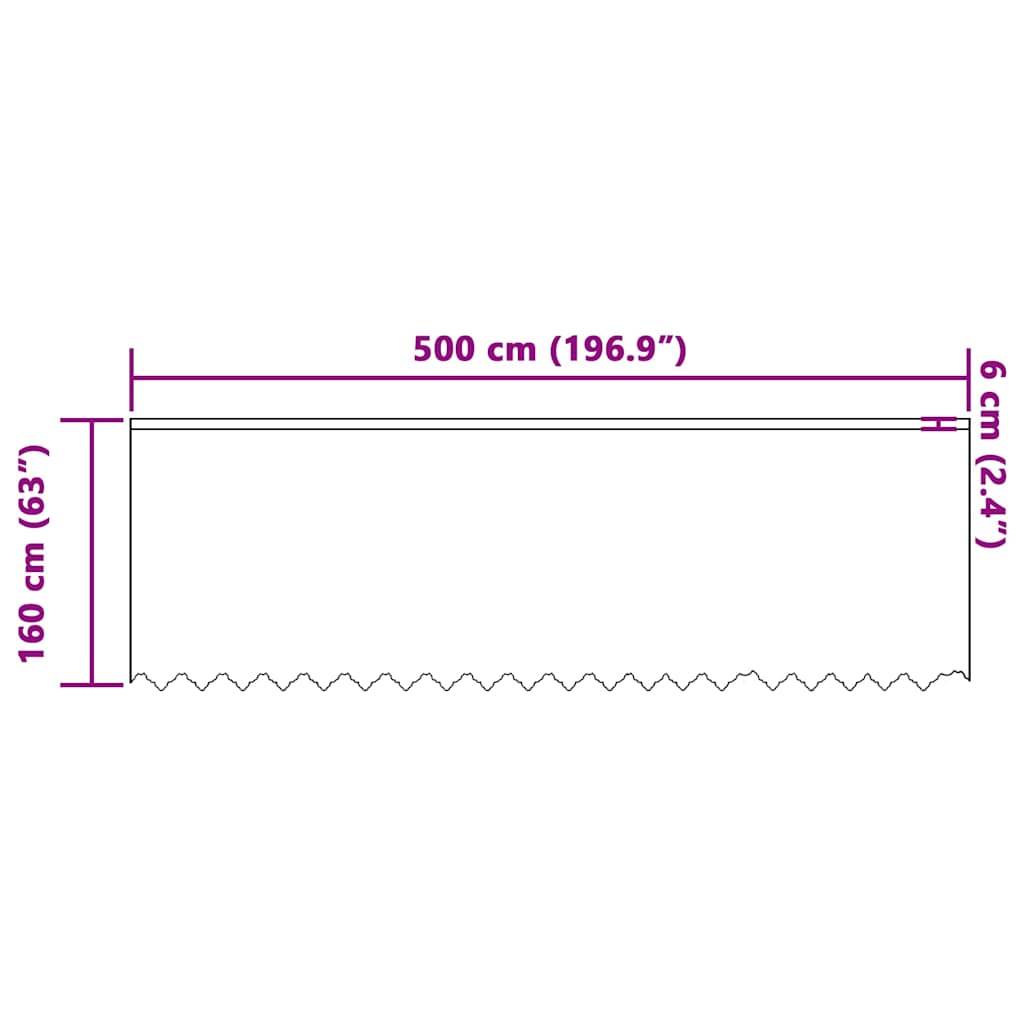 Vorhänge mit Vorhängen Weiß 500 x 160 cm Polyester