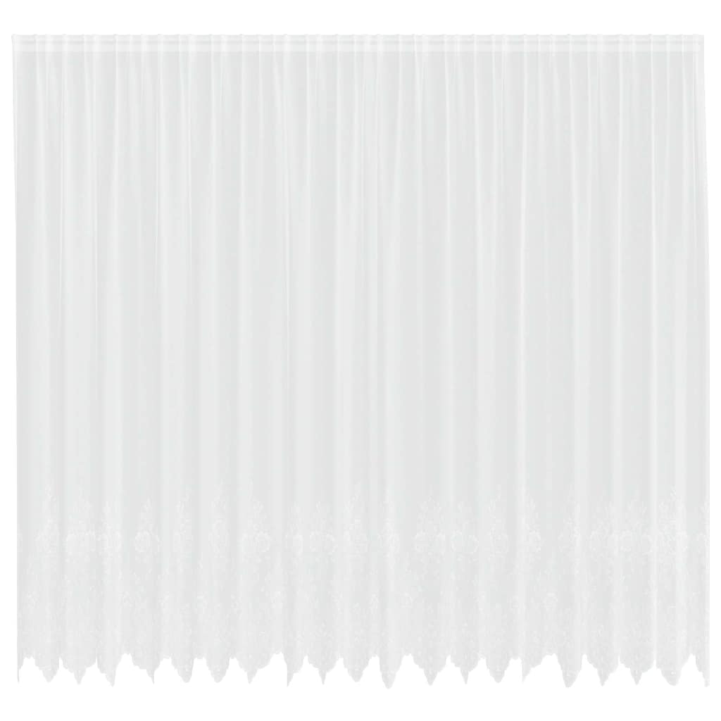 Vorhänge mit Vorhängen Weiß 500 x 280 cm Polyester