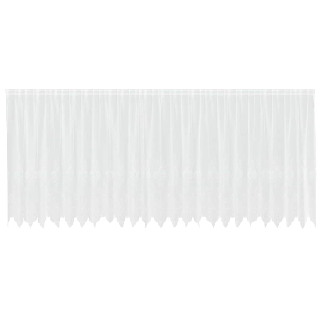 Vorhänge mit Vorhängen Weiß 600 x 140 cm Polyester