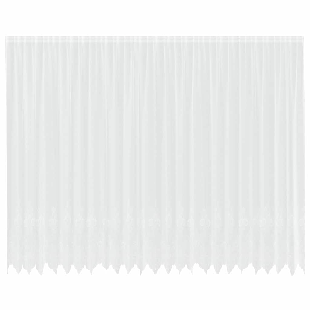 Vorhänge mit Vorhängen Weiß 600 x 280 cm Polyester