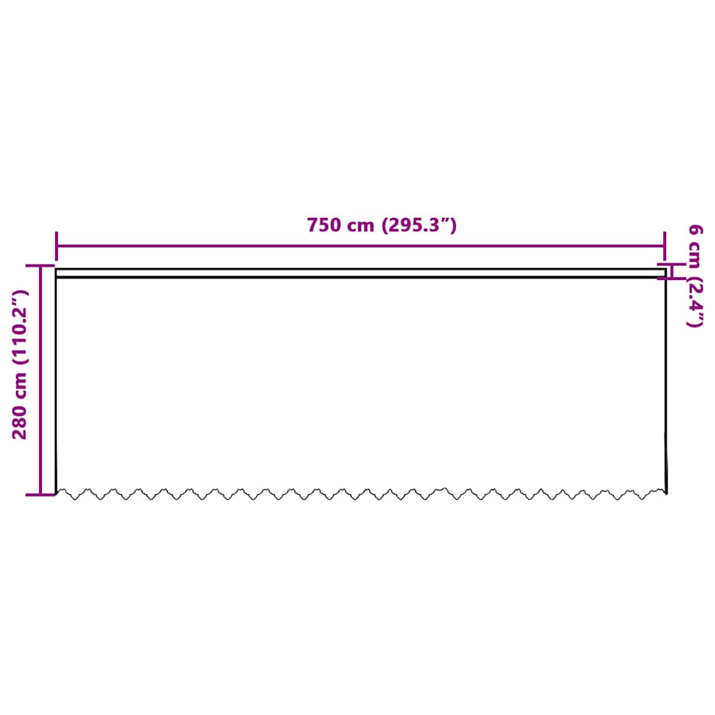 Vorhänge mit Vorhängen Weiß 750 x 280 cm Polyester