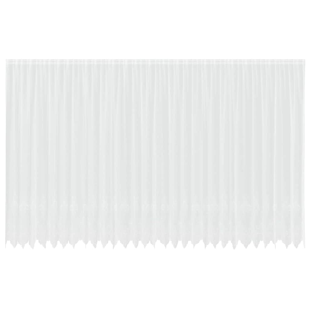 Vorhänge mit Vorhängen Weiß 750 x 300 cm Polyester