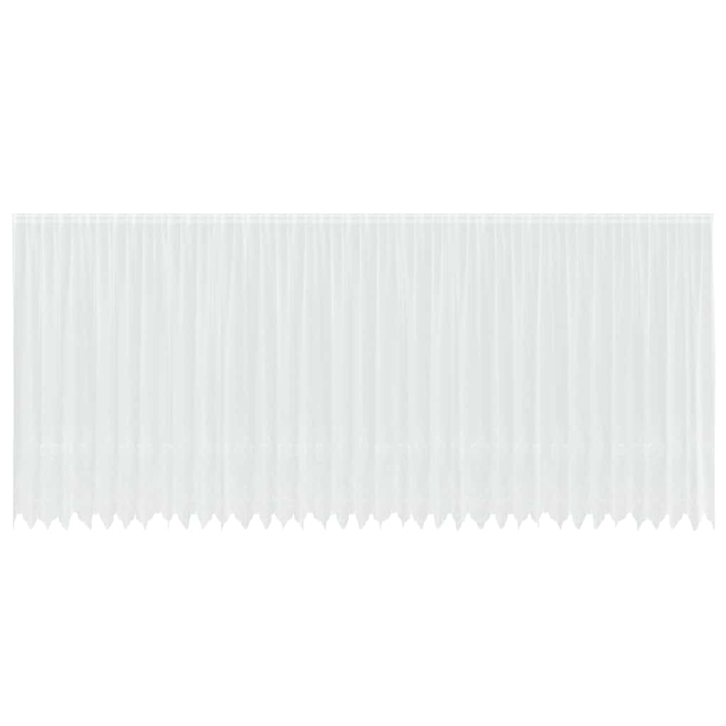 Vorhänge mit Vorhängen Weiß 900 x 245 cm Polyester
