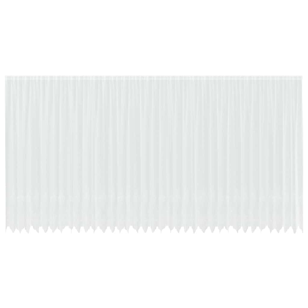 Vorhänge mit Vorhängen Weiß 900 x 300 cm Polyester