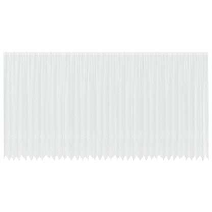 Vorhänge mit Vorhängen Weiß 900 x 300 cm Polyester